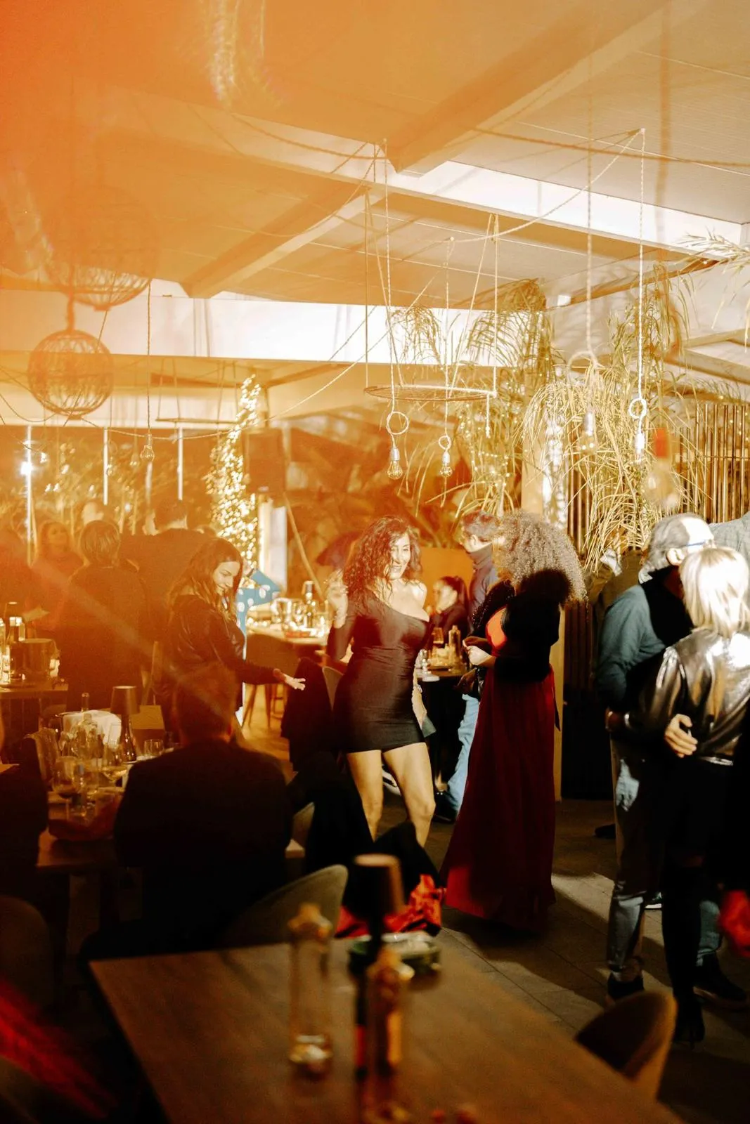 Festa serale al ristorante